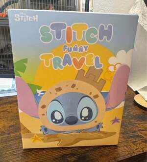 Disney Stitch Funny Travel Series Plush Crossbody Bag Blind Box